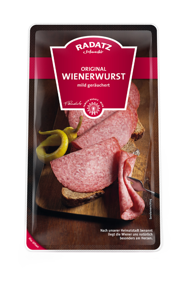 5 150g Pg Radatz Original Wiener geschnitten 