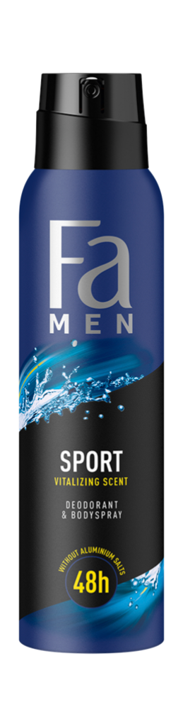 6 150ml Ds FA Men Deospray Sport  
