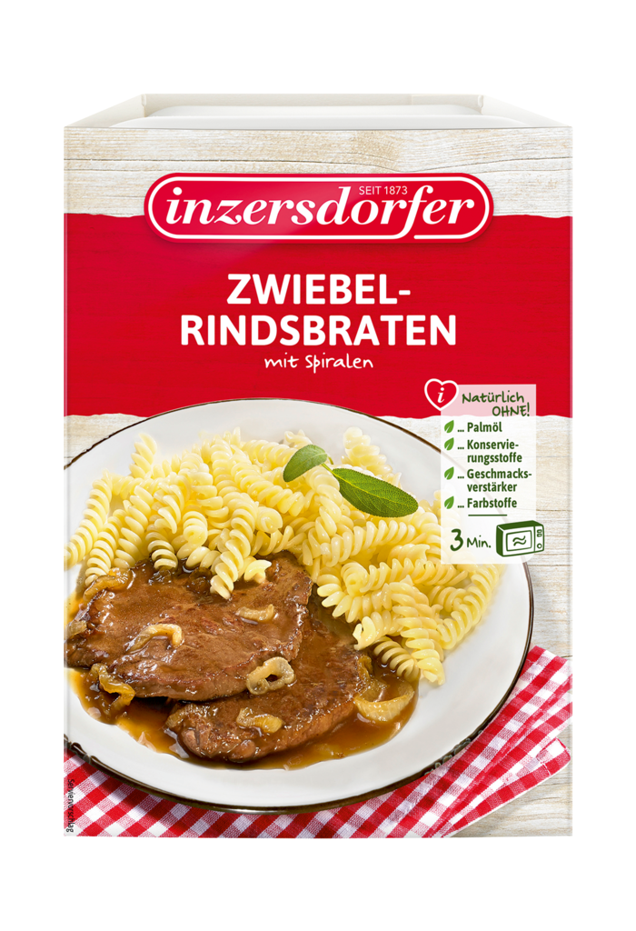 6 380gr Pg Inzersdorfer Zwiebelrindsbraten mit Spiralen 