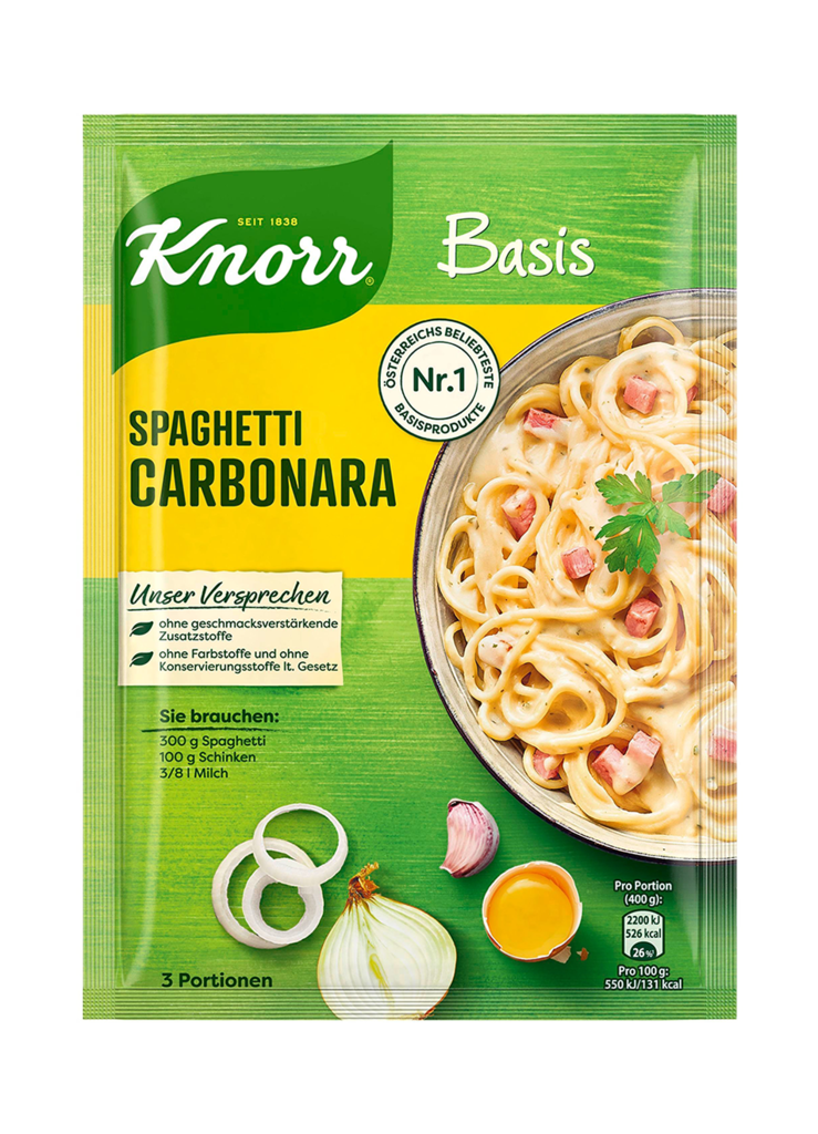 25 38g Bt Knorr Basis Spaghetti Carbonara 
