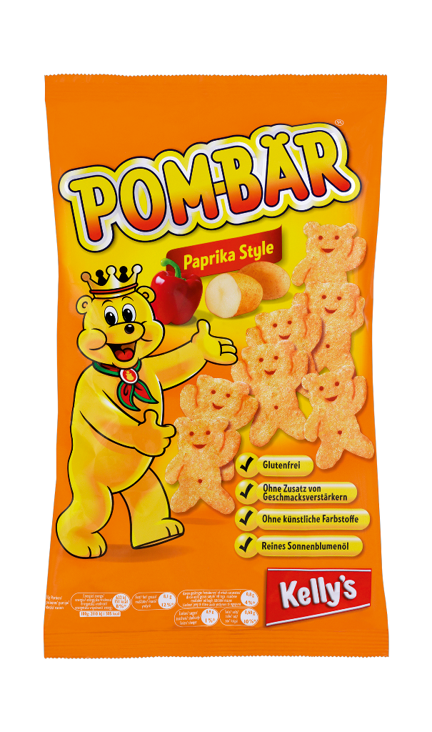 12 70g Bt Kelly´s Pom-Bär Paprika 