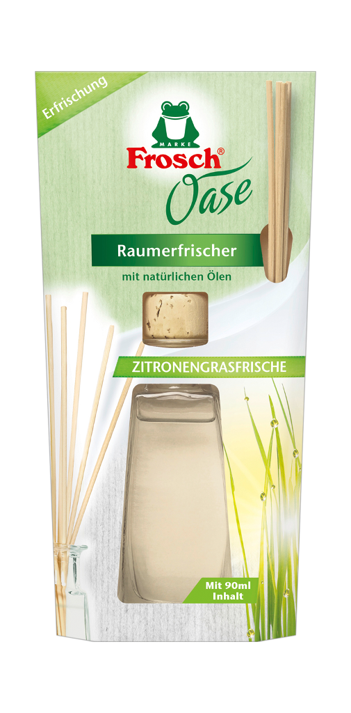 6 90ml Pg Frosch Oase Raumerfrischer Zitronengras 