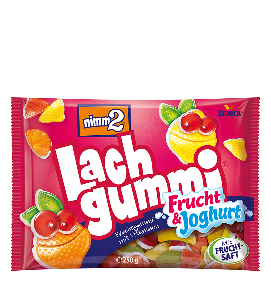 14 250g Pg Nimm2 Lachgummi Frucht & Joghurt  