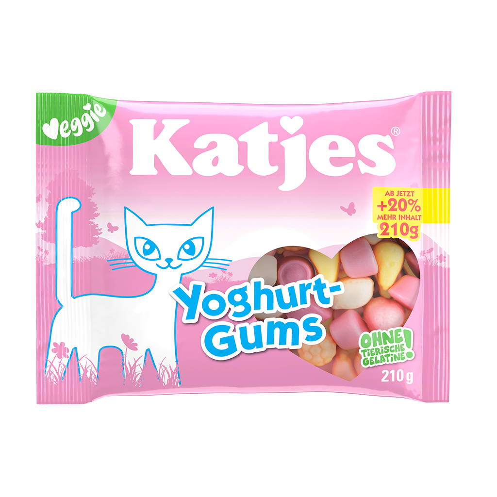 20 210g Bt Katjes Yoghurt Gums  