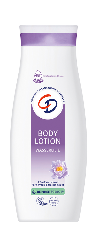 6 400ml Fl CD Bodylotion Wasserlilie 