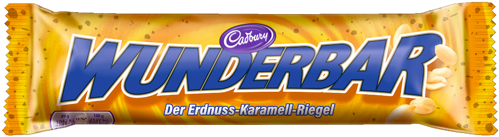 24 49gr Rg CADBURY Wunderbar Erdnuss 