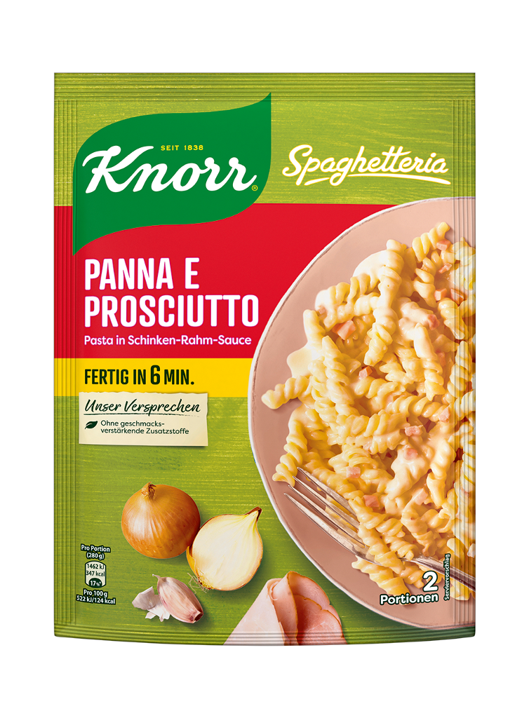 9 166g Bt Knorr Spaghetti Prosciutto e Panna 