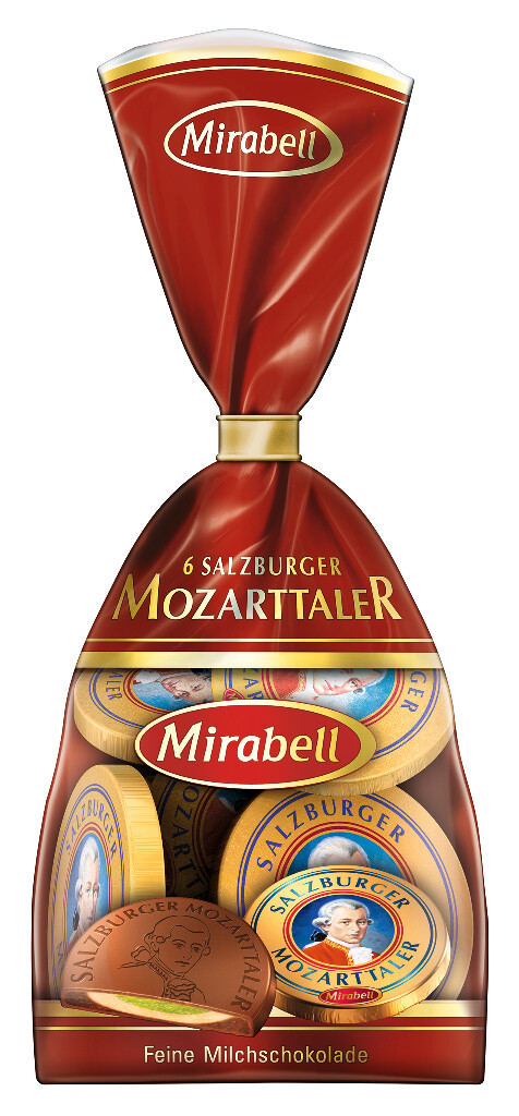 12 120gr Pg Mirabell Mozarttaler Säckchen 