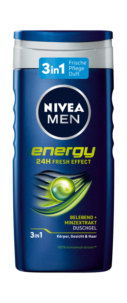 6 250mlFl Nivea Men Pflegedusche Energy 