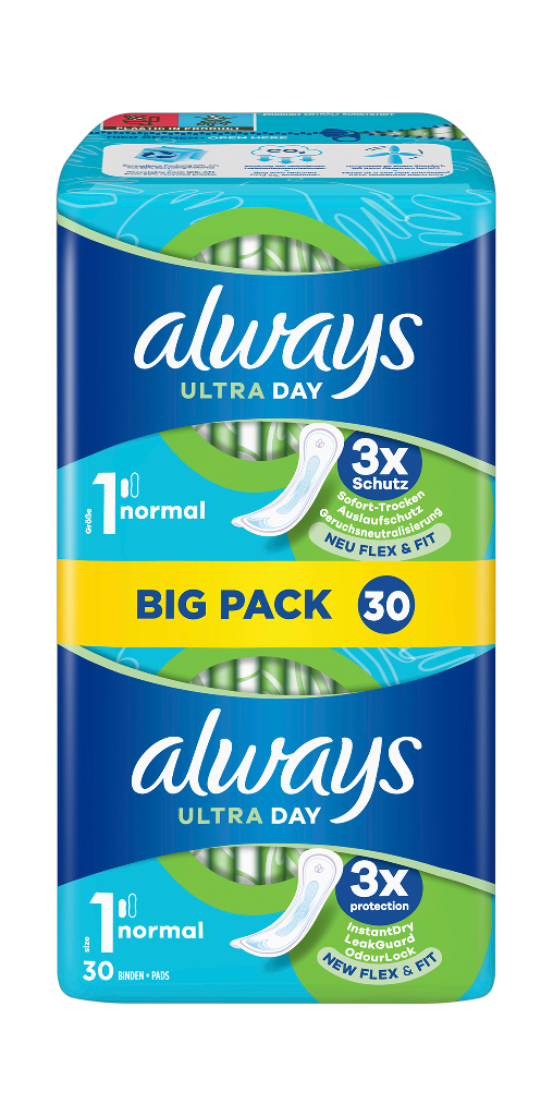 8 30St Pg Always Ultra Binde Normal BigPack 