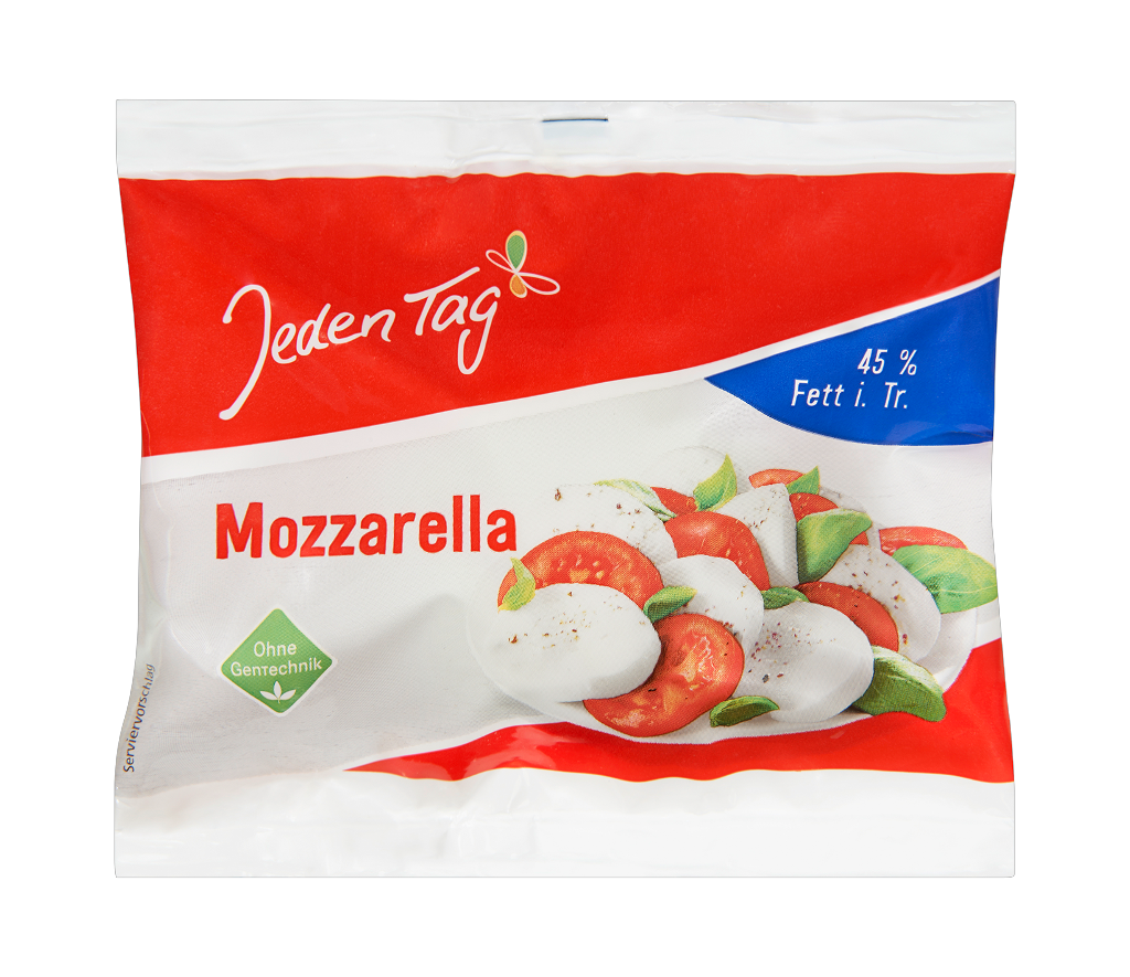 10 125g Pg Jeden Tag Mozzarella Kugel 