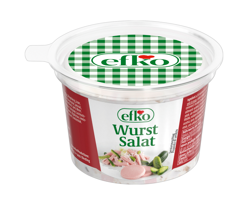 6 200gr Be Efko Wurstsalat 