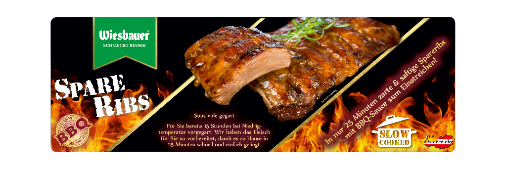1 630g Pg Wiesbauer Spareribs BBQ 