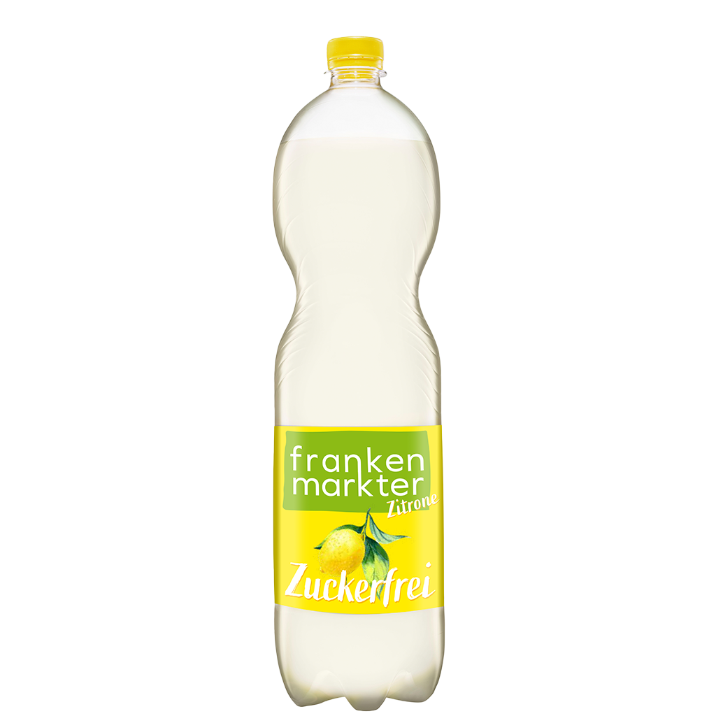 6 1.50l Fl Frankenmarkter Limo Zitrone zuckerfrei PET EWP 