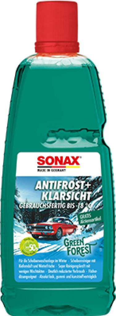 6 1.00l Fl Sonax AntiFrost + KlarSicht gebrauchsfertig bis - 18°C Green Forest Stiglechner Car Wash 