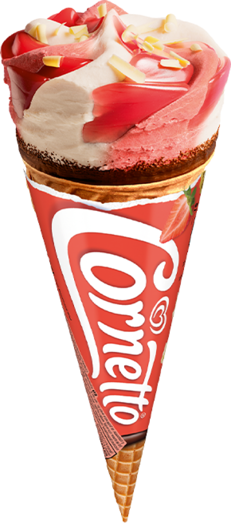 24 125ml Pg TKK Cornetto Erdbeer 
