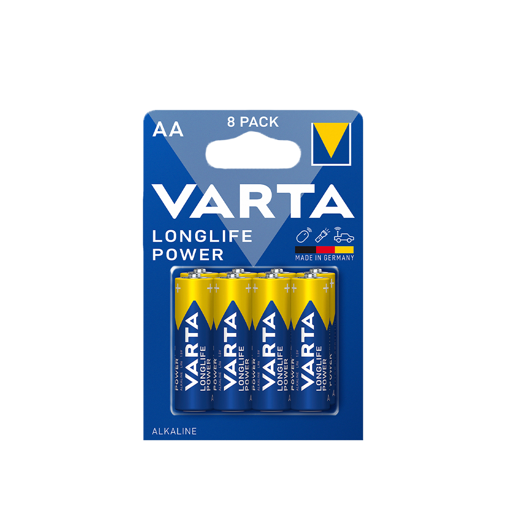 10 8St Pg Varta Longlife Power AA Mignon 