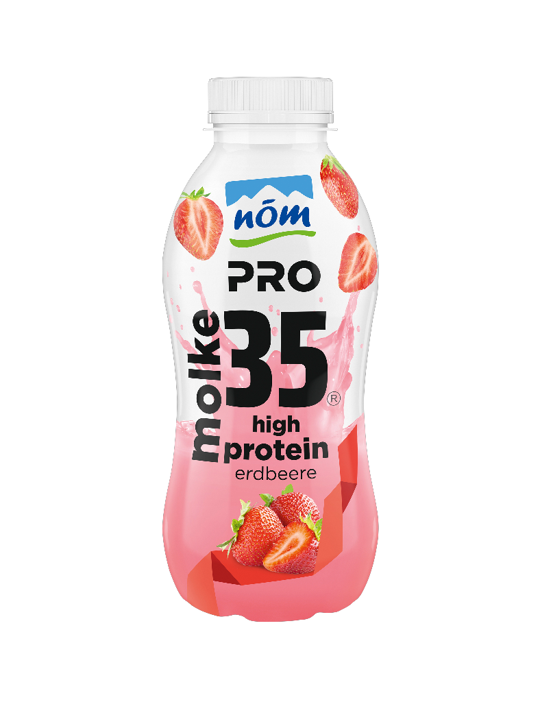 8 0.50l Fl NÖM Pro Molkedrink Erdbeer 