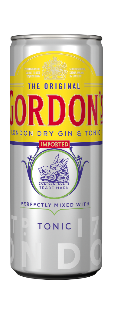 12 0.25lDs Gordon´s Gin & Tonic 