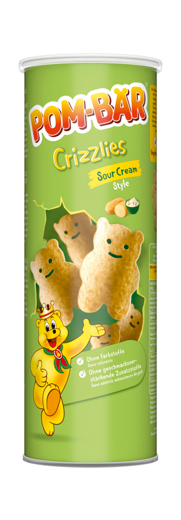 15 150g Ds Kelly´s Pom-Bär Crizzlies Sourcream  