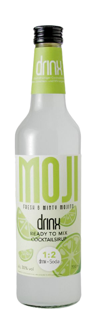6 0.70l Fl drinx MOJI Mojito Cocktailsirup 30% Vol. EW  