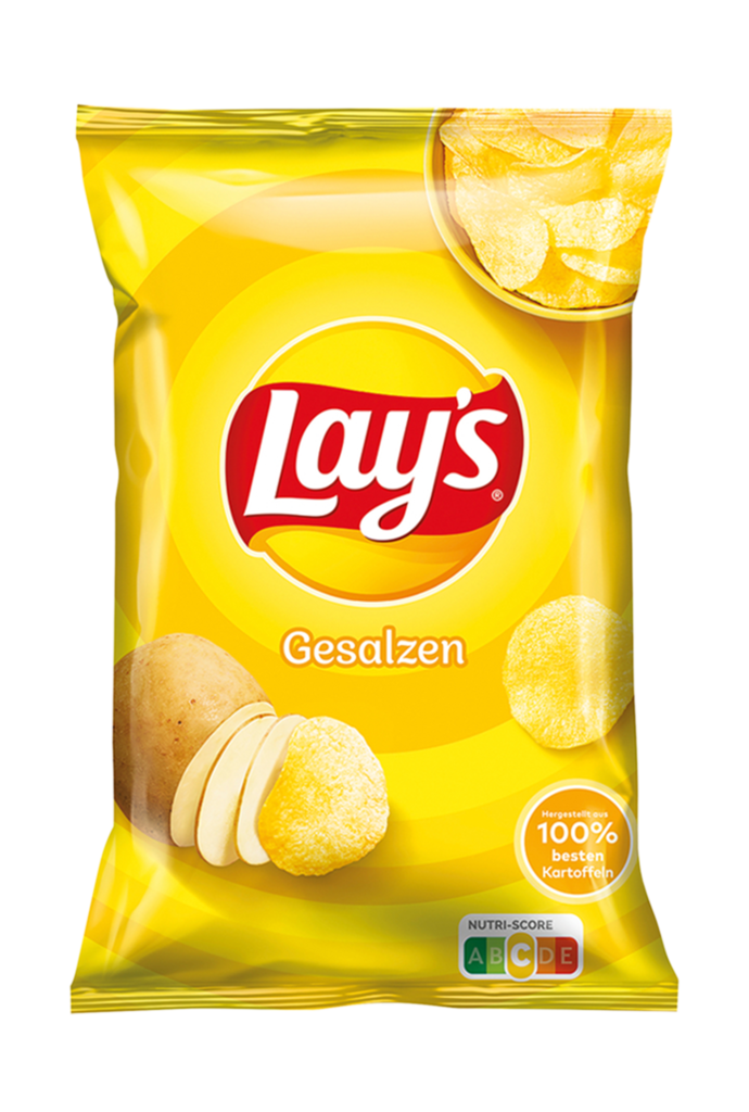 9 150g Bt Lays gesalzen 
