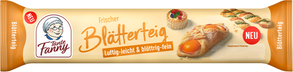 8 300g Pg Tante Fanny Frischer Blätterteig  