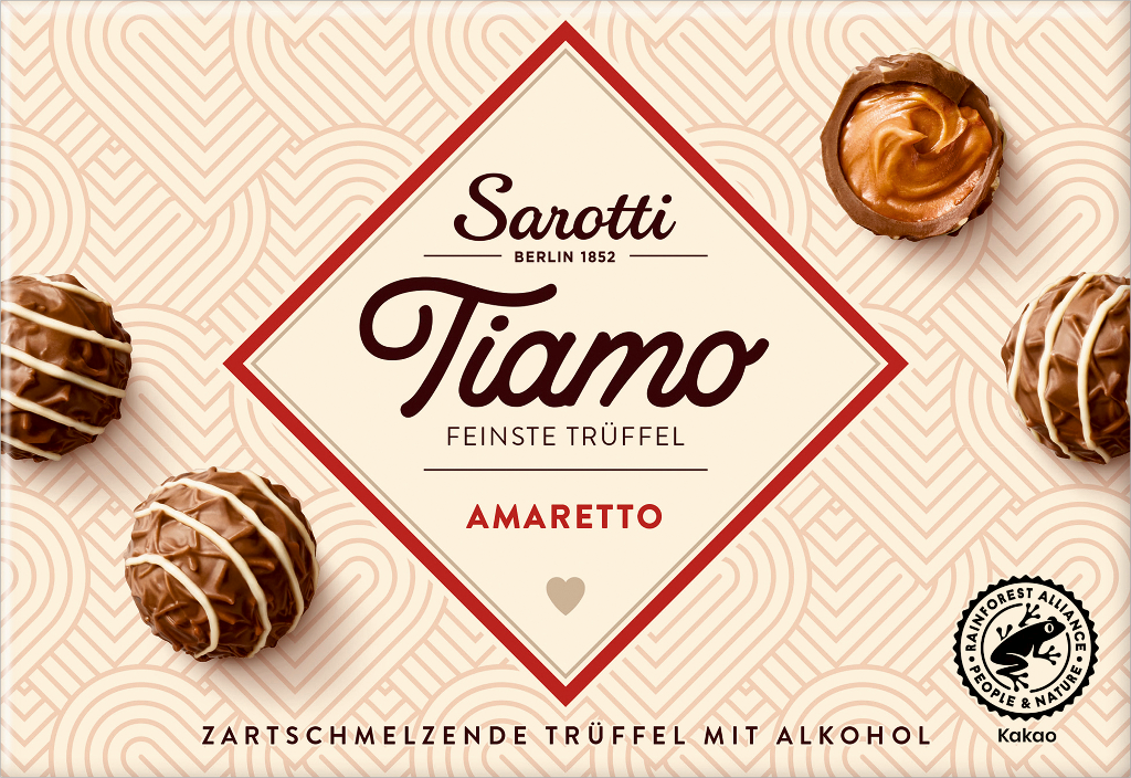 5 125g Pg Sarotti Tiamo Amaretto Pralinen 