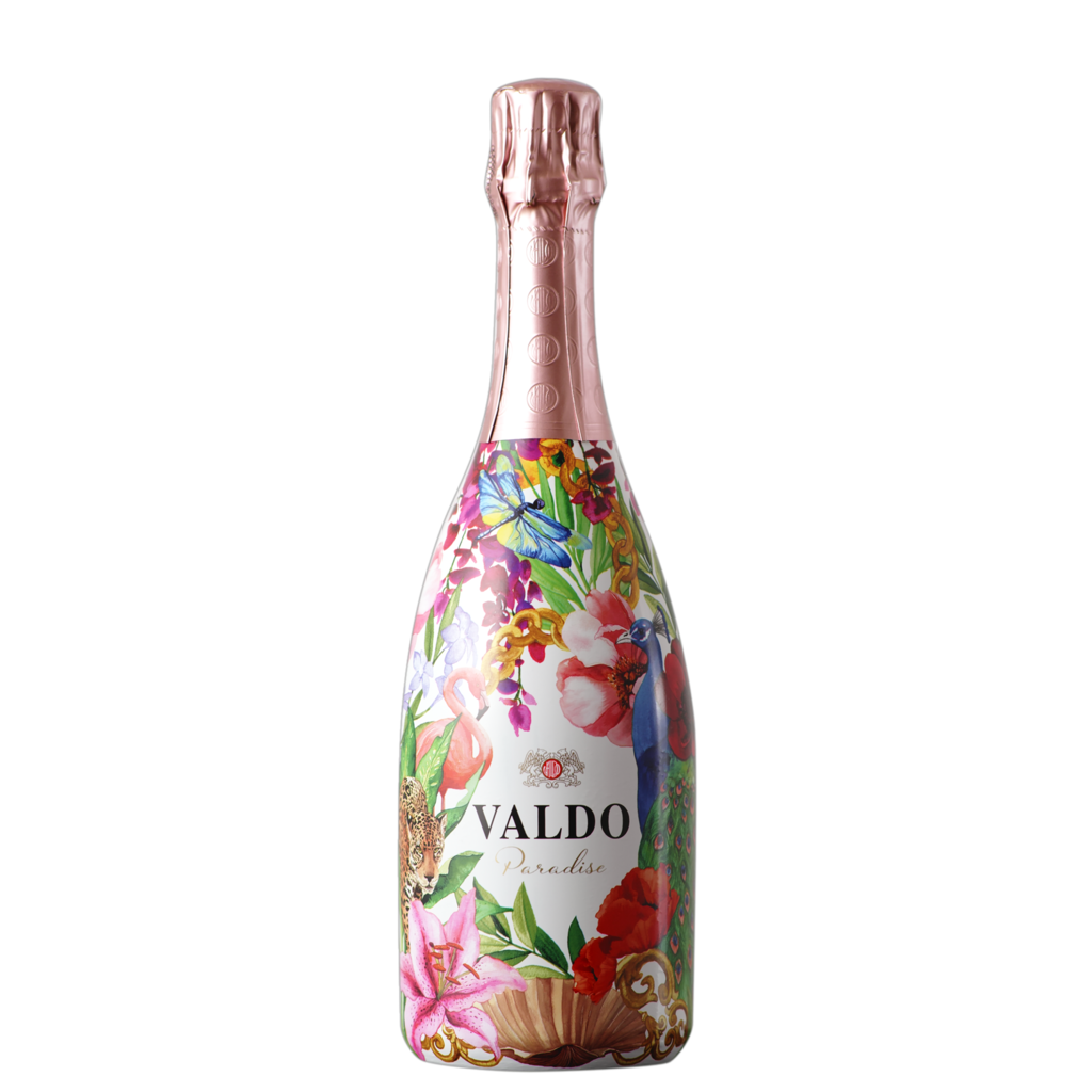 6 0.75l Fl Valdo Rose Paradise Spumante Brut EW 