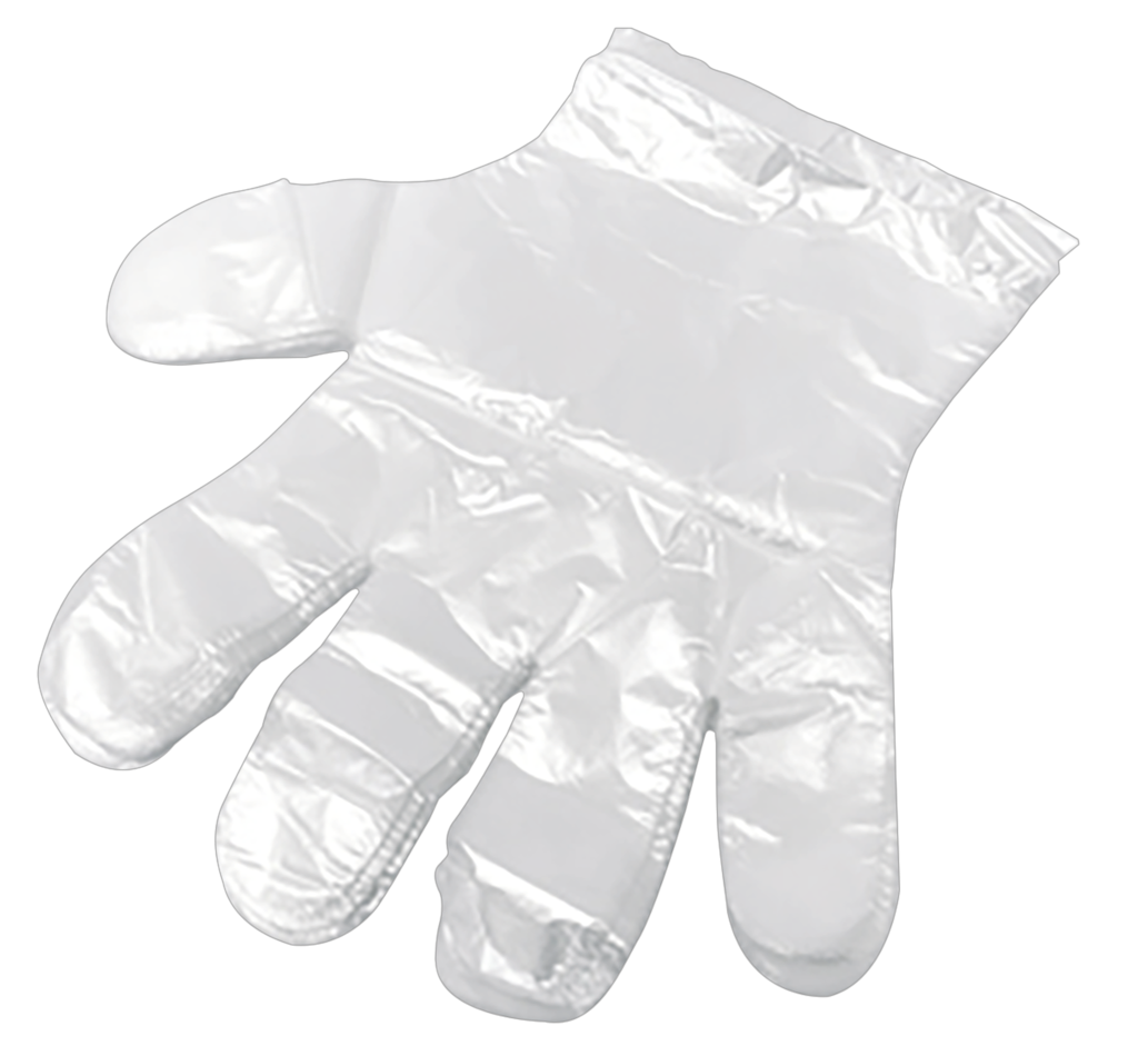 50 100St Pg LDPE-Einweghandschuhe 