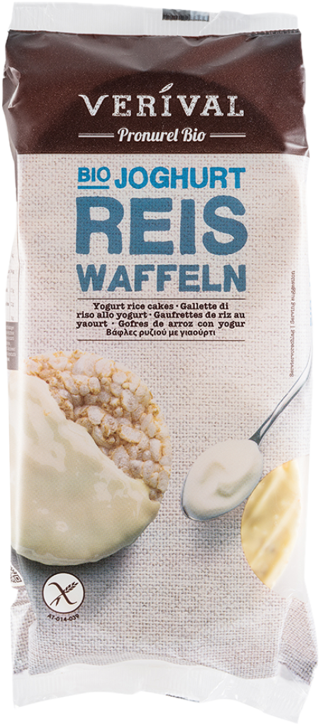 12 100g Pg Verival BIO Joghurt Reiswaffeln 