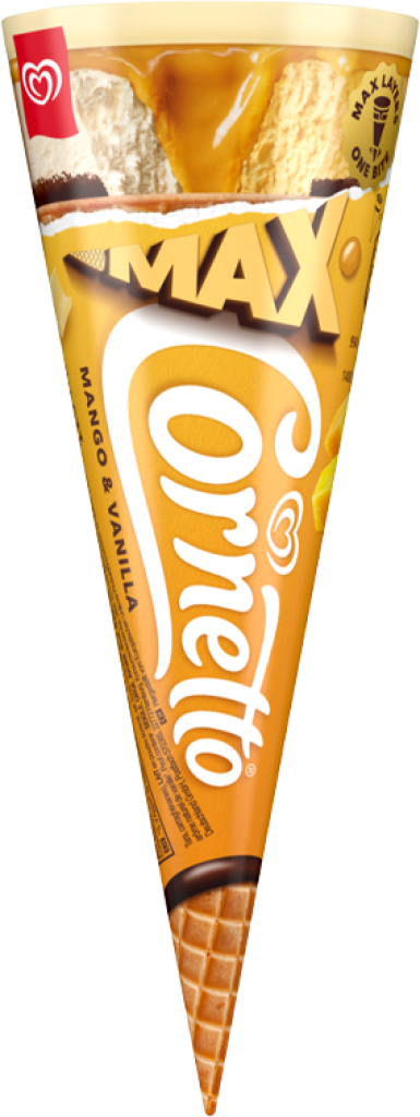 24 115ml Pg TKK Eskimo Cornetto Eis Max Mango & Vanilla 