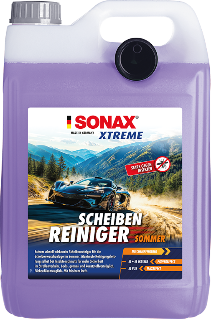 4 5.02l Ka Sonax Xtreme ScheibenReiniger Sommer gebrauchsfertig 