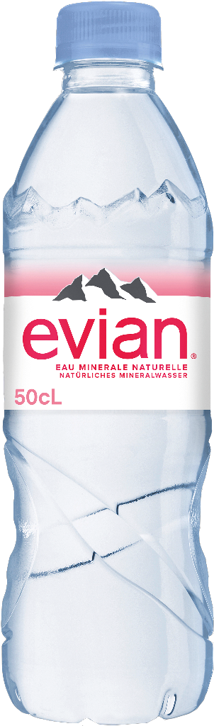 24 0.50l Fl Evian Mineralwasser  