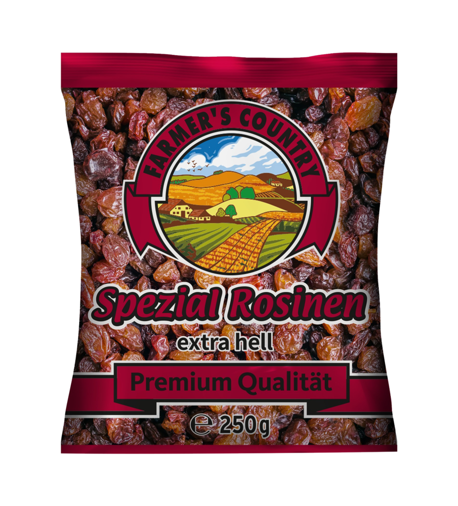 20 250g Pg Farmer's Country Rosinen 