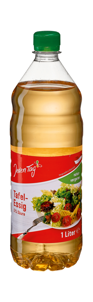 12 1.00l Fl Jeden Tag Tafelessig 5% PET 