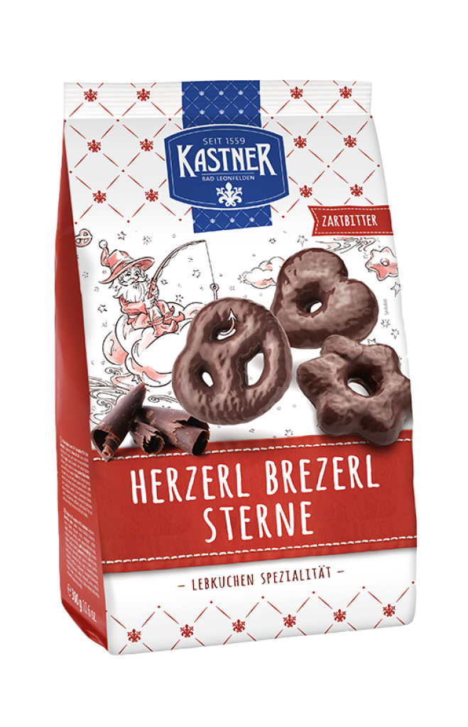 12 300g Pg Kastner Herz-Brezel-Sterne 
