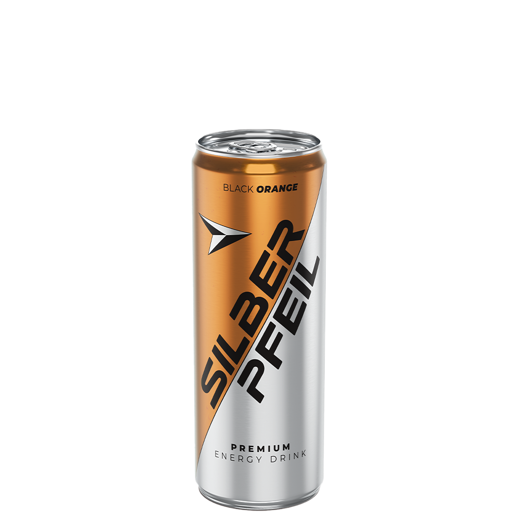 24 0.25l Ds Silberpfeil Energy Drink Black Orange EWP 