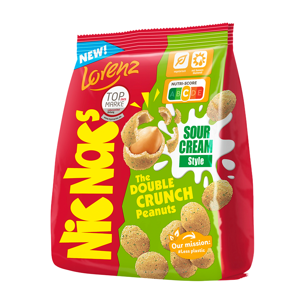 14 110g Pg Lorenz Nic Nac's Sour Cream  