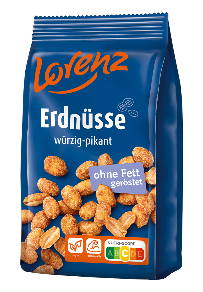 14 150gr Pg Lorenz Erdnüsse Würzig Pikant 