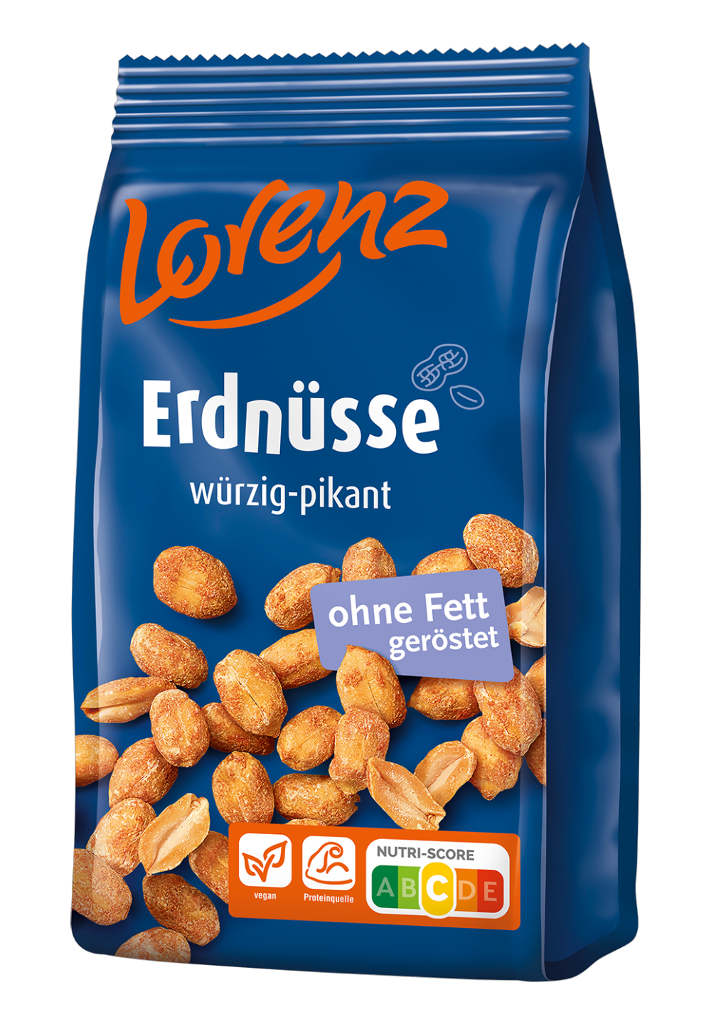14 150g Pg Lorenz Erdnüsse würzig pikant 