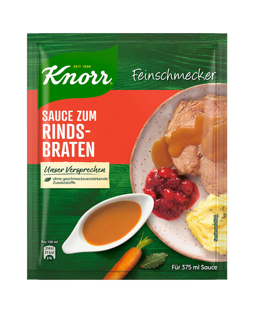 unik | 12 47gr Bt Knorr Feinschmecker Rindsbratensauce