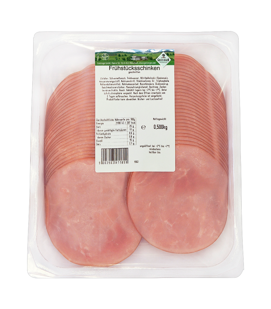 1 500g Pg Greis.Frühstücksschinken 