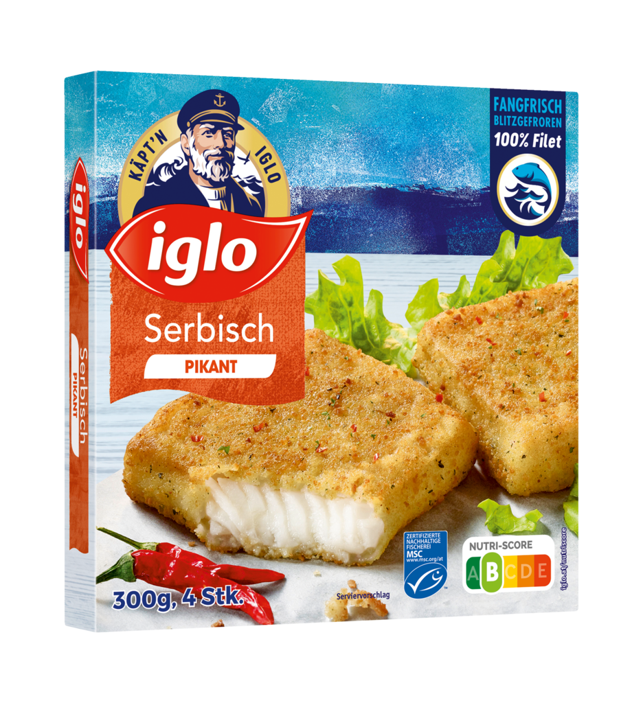8 300g Pg TKK Iglo MSC Polardorsch Serbische Art 
