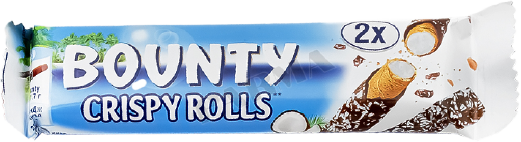 24 23.4g Pg Bounty Crispy Rolls Limited Edition 