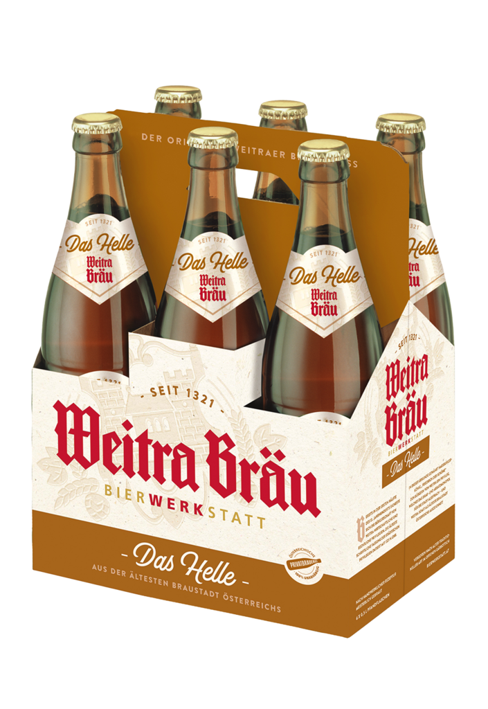 3 6/0.50MP Weitra Bräu Das Helle MW 