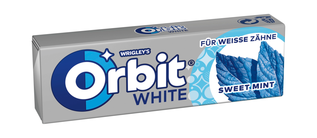 30 10 StkPg Orbit White Kaugummi Sweet Mint 