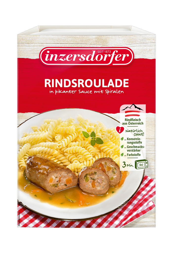 6 375gr Pg Inzersdorfer Rindsroulade + Spiralen 