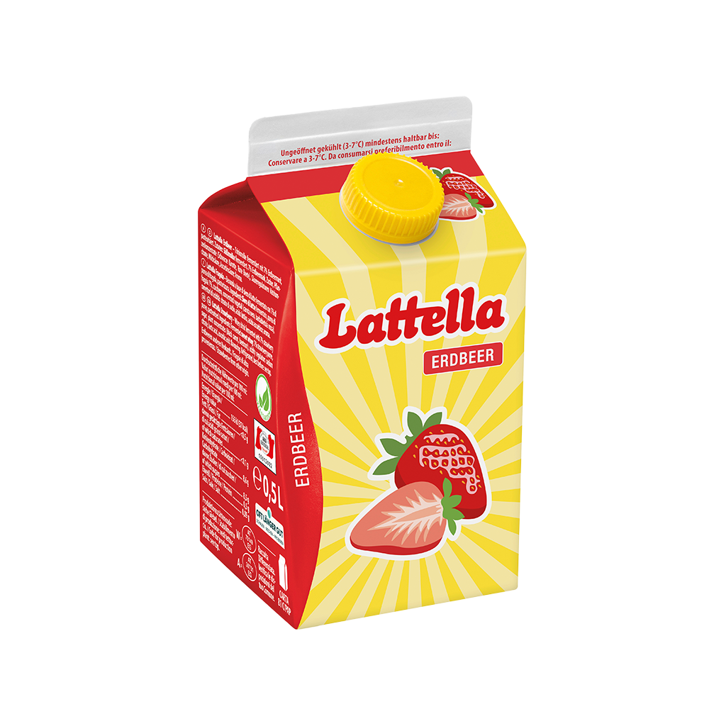 12 0.50l Pg Lattella Erdbeer 