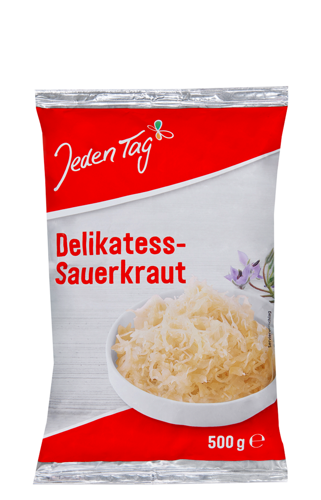 24 500g Pg Jeden Tag Sauerkraut 